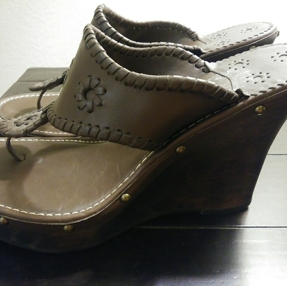 Jack Rogers Marbel Wedges - Picture 2 of 5
